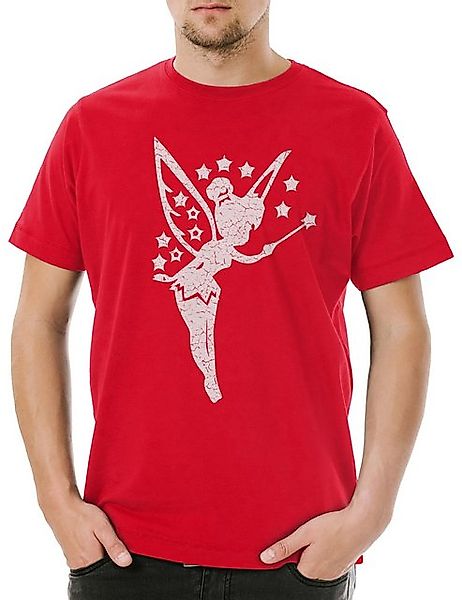 Urban Backwoods Print-Shirt Fairy V Herren T-Shirt Fairies Fee Prinzessin E günstig online kaufen