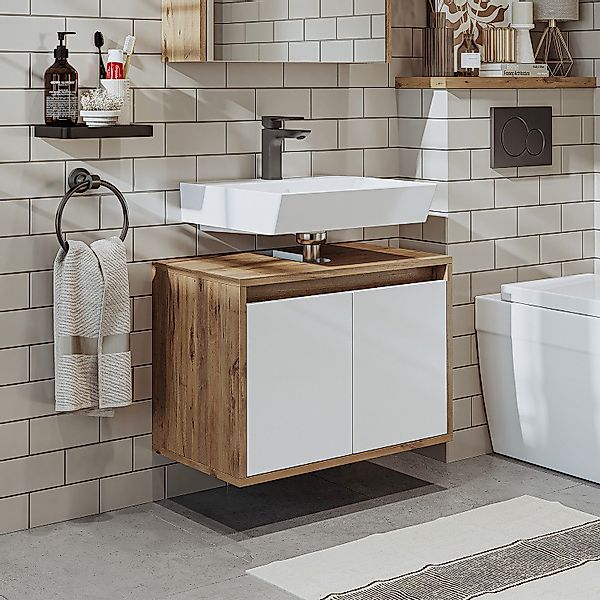 Roomart Badmöbel-Set, (Badezimmer Unterschrank HBT:45x65x35 cm günstig online kaufen
