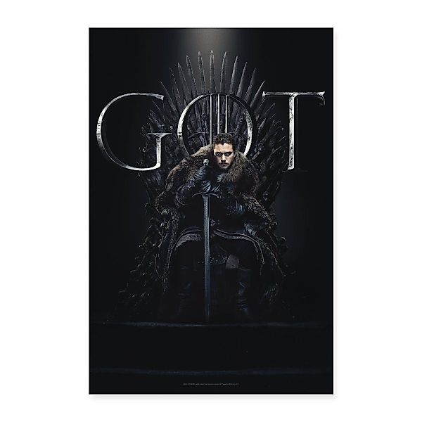 Spreadshirt Poster Game Of Thrones Jon günstig online kaufen