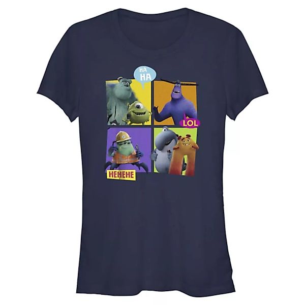 Pixar - Monster - Gruppe Monsters In Boxes - Frauen T-Shirt günstig online kaufen