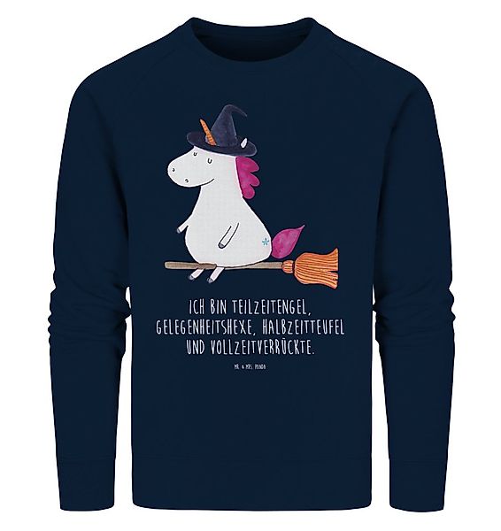 Mr. & Mrs. Panda Longpullover Einhorn Hexe Größe S - French Navy - Geschenk günstig online kaufen
