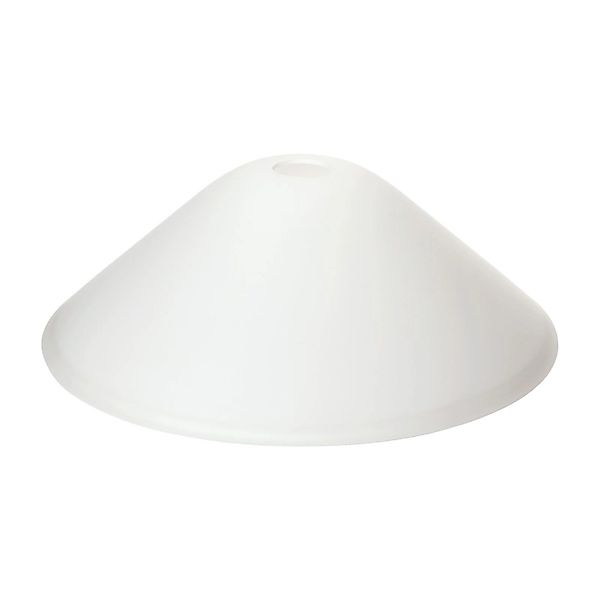 Orion Lightstyle Glas Lampenschirm E27  Ø 380 mm Opal Weiß günstig online kaufen