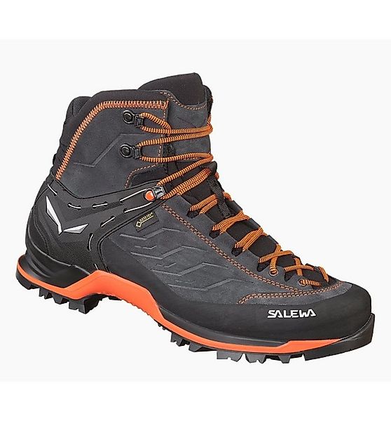 Salewa Mtn Trainer Mid GTX (Trekking, wasserdicht) asphaltgrau/orange Herre günstig online kaufen