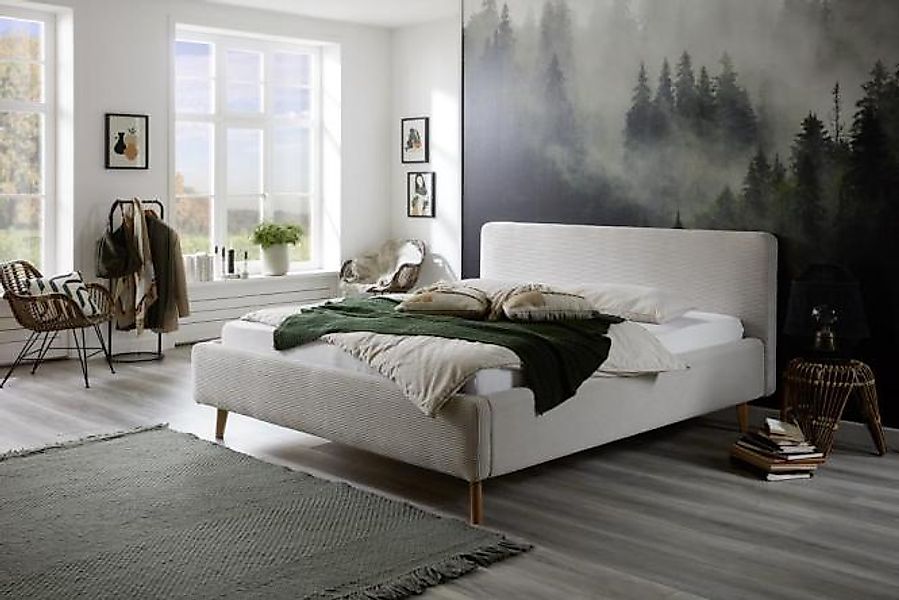 140x200 Polsterbett MATTIS  von Meise Möbel Beige günstig online kaufen