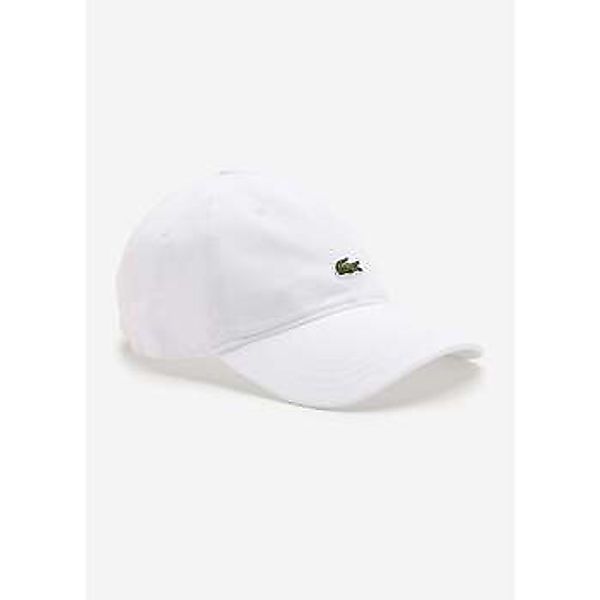 Lacoste  Schirmmütze Cotton twill logo cap - white günstig online kaufen