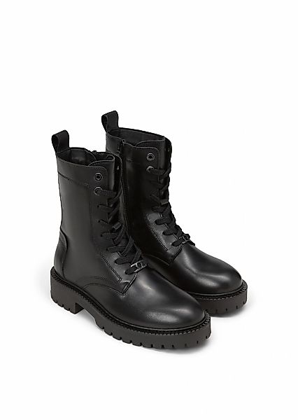 Marc OPolo Schnürstiefelette "PHIA" Schnürboots, Blockabsatz, mit Anziehlas günstig online kaufen