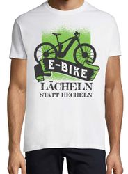 Youth Designz T-Shirt E-Bike Lächeln Statt günstig online kaufen
