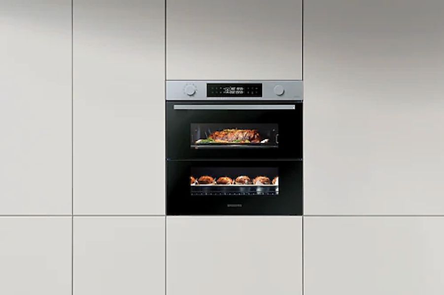 Samsung Einbaubackofen »NV7B4550VAS/U1«, Pyrolyse-Selbstreinigung, Dual Coo günstig online kaufen