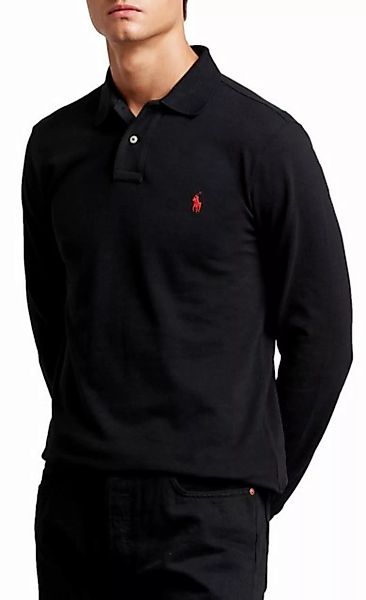 Polo Ralph Lauren Langarm-Poloshirt Polohemd Classic Fit Poloshirt Cotton P günstig online kaufen
