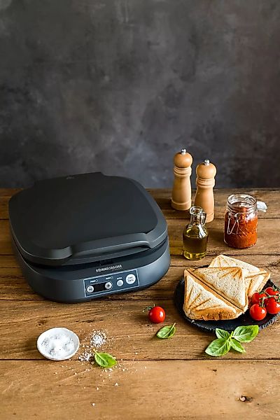ROMMELSBACHER Sandwich Maker ST 1800 Sam dunkelgrau günstig online kaufen