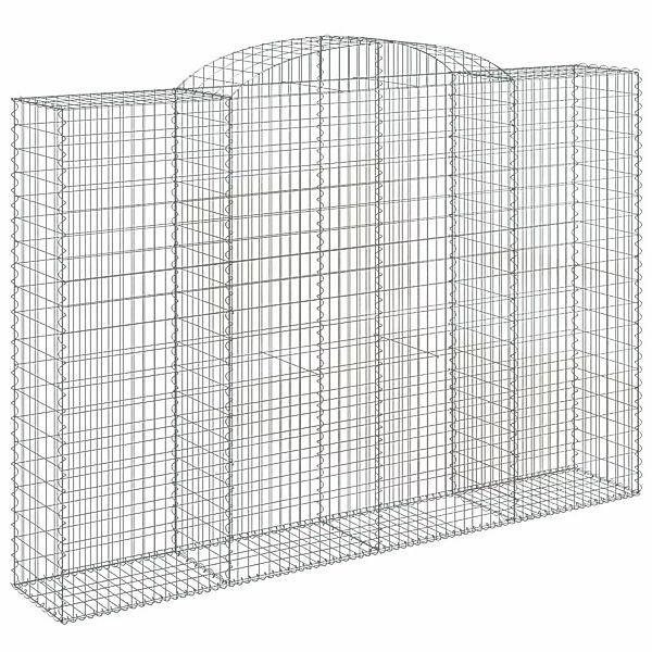 Vidaxl Gabionen Mit Hochbogen 6 Stk. 300x50x200/220cm Verzinktes Eisen günstig online kaufen