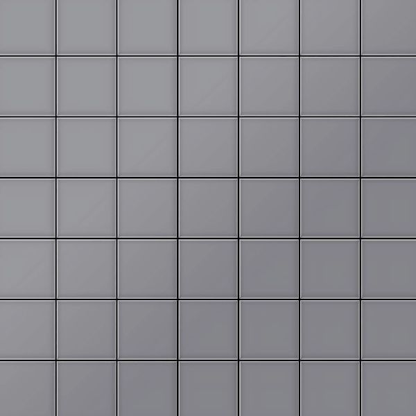 ALLOY Mosaik Fliese Massiv Metall Edelstahl Matt Grau 1,6mm Stark Attica-s- günstig online kaufen