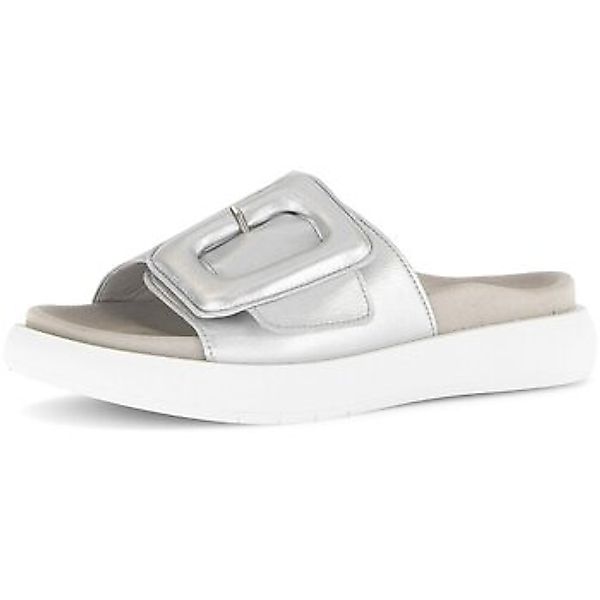 Gabor  Clogs Pantoletten Plateau Pantolette metallic 63.751.61 63.751.61 günstig online kaufen