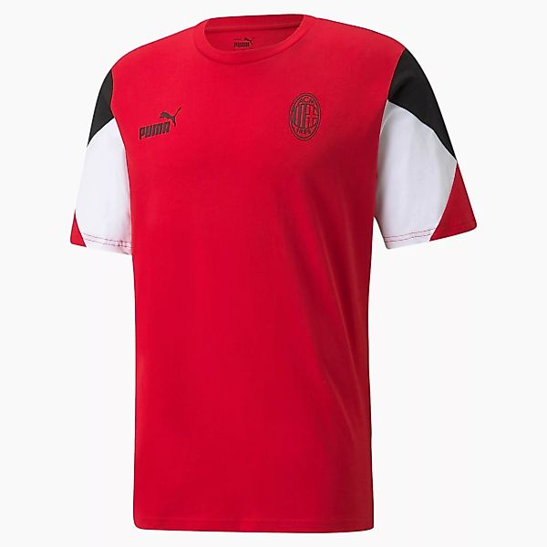 PUMA ACM FtblCulture Fußball-T-Shirt für Herren | Mit Aucun | Rot/Schwarz | günstig online kaufen