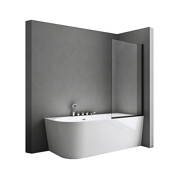 doporro Badewannenfaltwand Badewannenaufsatz Duschwand für Badewanne günstig online kaufen