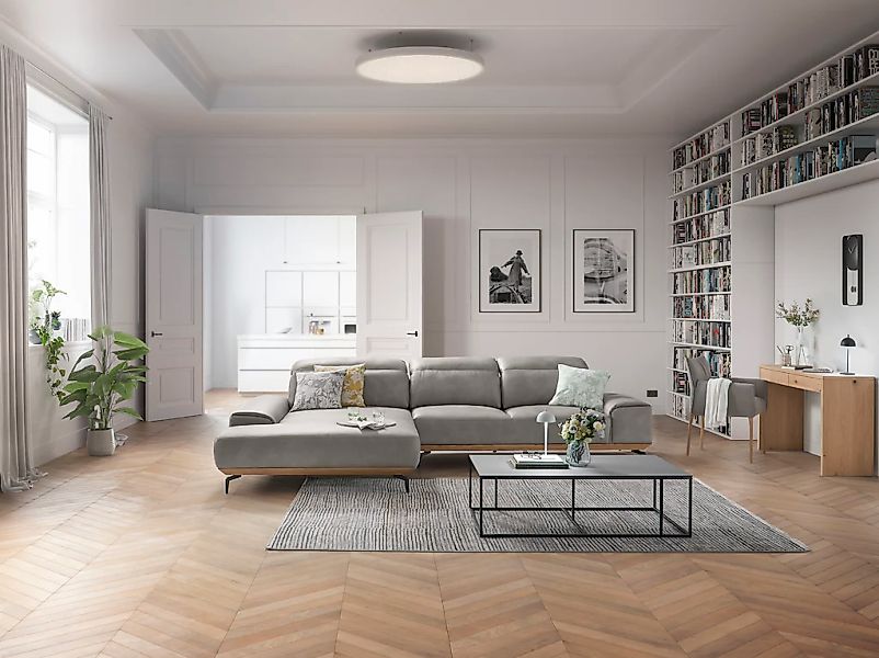 Musterring Wohnlandschaft "MR 2490 Ecksofa mit erstklassigem Sitzkomfort, L günstig online kaufen