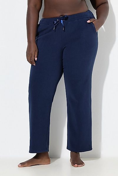 Ulla Popken Homewearhose Loungwear-Hose Fleece Elastikbund recycelt günstig online kaufen