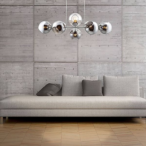 NOWA Hängeleuchte »PILAR« E27 1 Stk. Pendelleuchte, Hängelampe, Glas, Essti günstig online kaufen