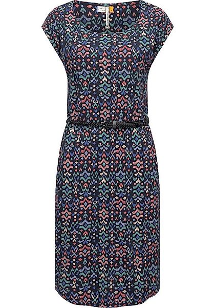 Ragwear Shirtkleid Lilithe Ikat stylisches Damen Sommerkleid mit Taillengür günstig online kaufen