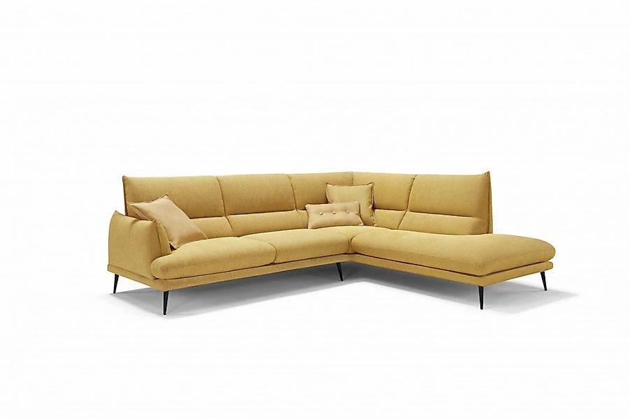 Egoitaliano Ecksofa "FUNNY, hochwertiges und aktuelles Design, bequeme Rück günstig online kaufen