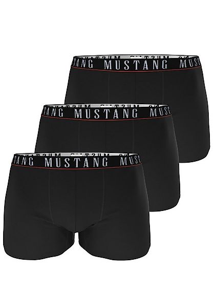 MUSTANG Retro Boxer ARCHIE Retro-Pants Herren Unterhose Boxershorts (3-St) günstig online kaufen