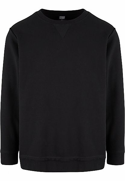 URBAN CLASSICS Rundhalspullover "Urban Classics Herren Oversized Open Edge günstig online kaufen