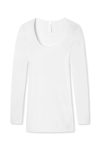 Schiesser T-Shirt Luxury runder, dezent schimmernder günstig online kaufen