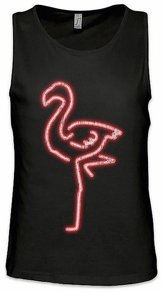 Urban Backwoods Tanktop Neon Flamingo Ärmelloses T-Shirt Herz Love Liebe Un günstig online kaufen