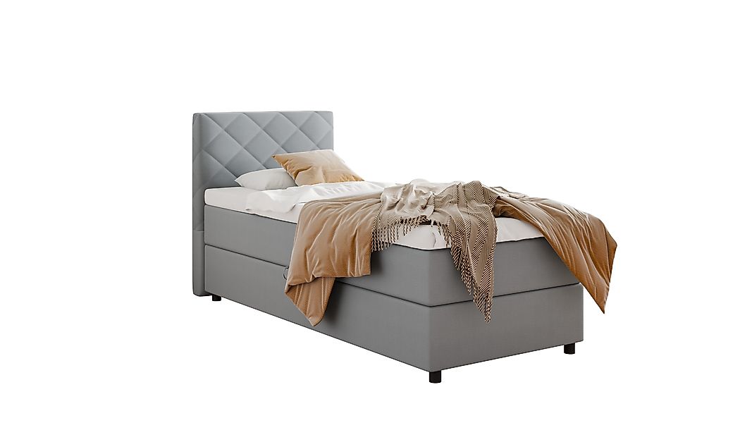 PANDA MÖBEL GmbH Boxspringbett DIAMARO 90x200, günstig online kaufen