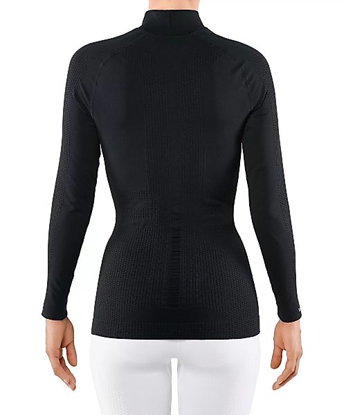 FALKE SK Impulse Damen Langarmshirt, XL, Schwarz, Uni, 33200-300005 günstig online kaufen