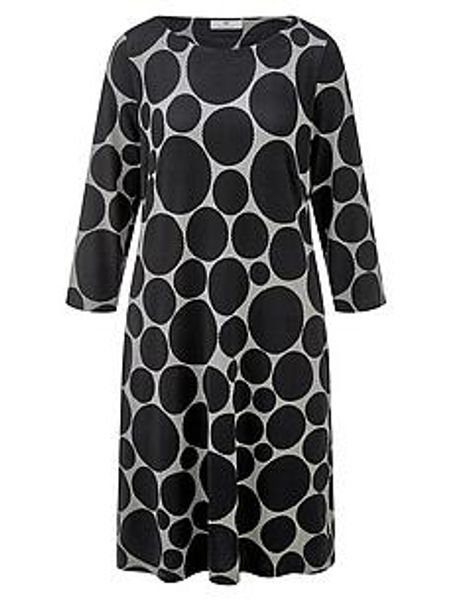 Jersey-Kleid 3/4-Arm Peter Hahn schwarz günstig online kaufen