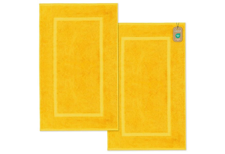Lavea Badematte Elena-Frottierserie 50x80 cm, 100% Baumwolle, 500 g/m² Frot günstig online kaufen