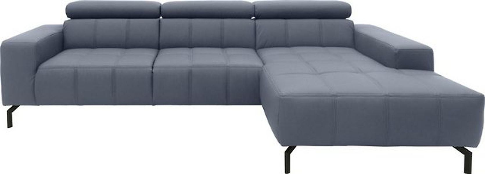 DOMO collection Ecksofa "Cunelli tolle Sitznähte als Designelement, fester günstig online kaufen