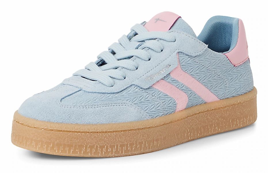 Tamaris Plateausneaker, Freizeitschuh, Halbschuh, Schnürschuh mit Kontrastb günstig online kaufen