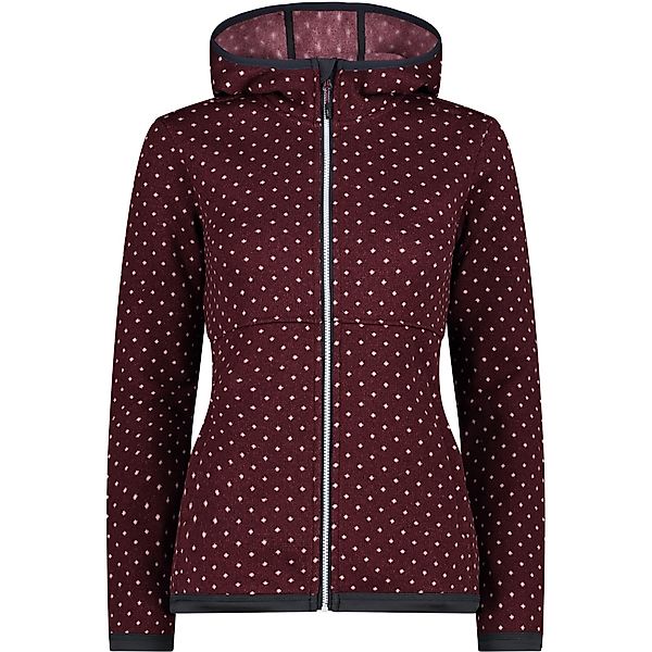 CMP Strickfleecejacke "WOMAN JACKET FIX HOOD" mit Kapuze wärmend, Übergangs günstig online kaufen