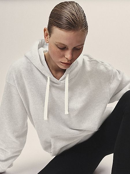Hoodie Sweatshirt Aus Organic Cotton - Bio Baumwolle günstig online kaufen