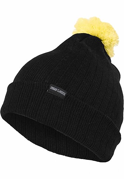 URBAN CLASSICS Beanie "Urban Classics Unisex Neon Contrast Bobble Beanie", günstig online kaufen