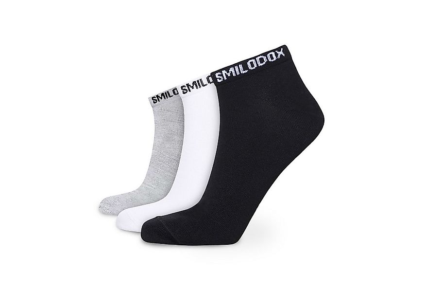 Smilodox Tennissocken 3er Sneaker Socks günstig online kaufen
