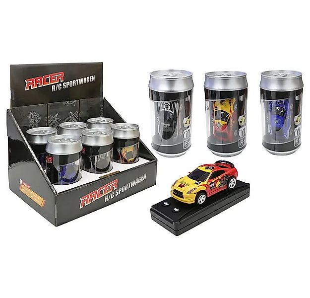 Vedes Spielzeug-Auto Racer R/C Sportwagen in Dose - Ferngesteuertes Mini-Au günstig online kaufen