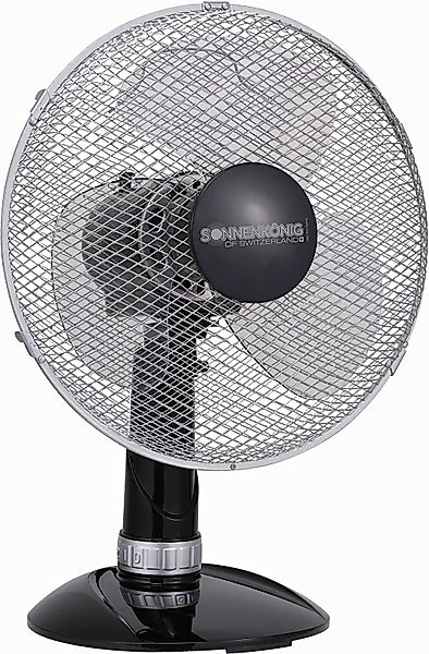 Sonnenkönig Tischventilator Black 12, Leistung 40W, günstig online kaufen