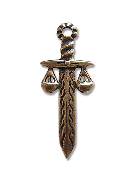 Adelia´s Amulett "Anhänger Alte Symbole Talisman", Themis Schwert - Verhilf günstig online kaufen
