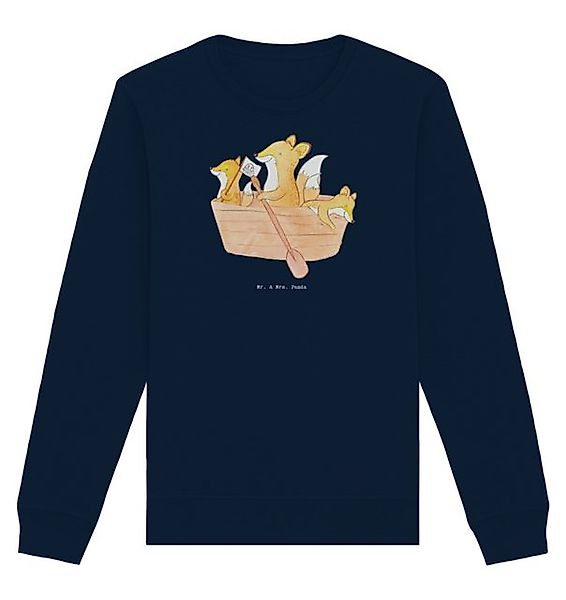 Mr. & Mrs. Panda Longpullover Fuchs Kanufahren Größe M - French Navy - Gesc günstig online kaufen