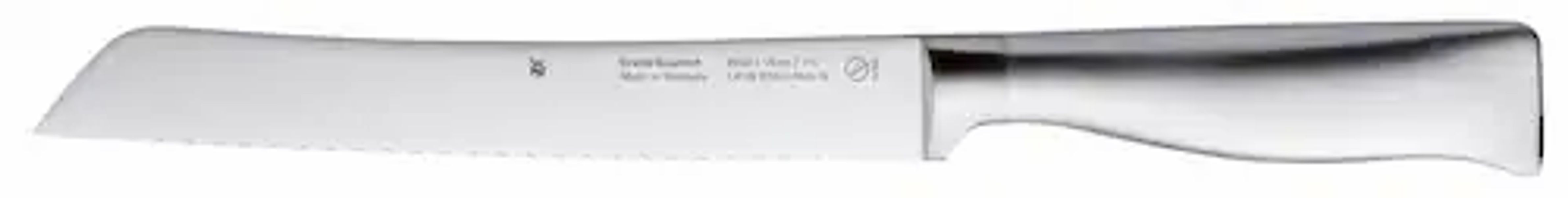 WMF Brotmesser »Grand Gourmet« Doppelwellenschliff, Performance Cut, Made i günstig online kaufen