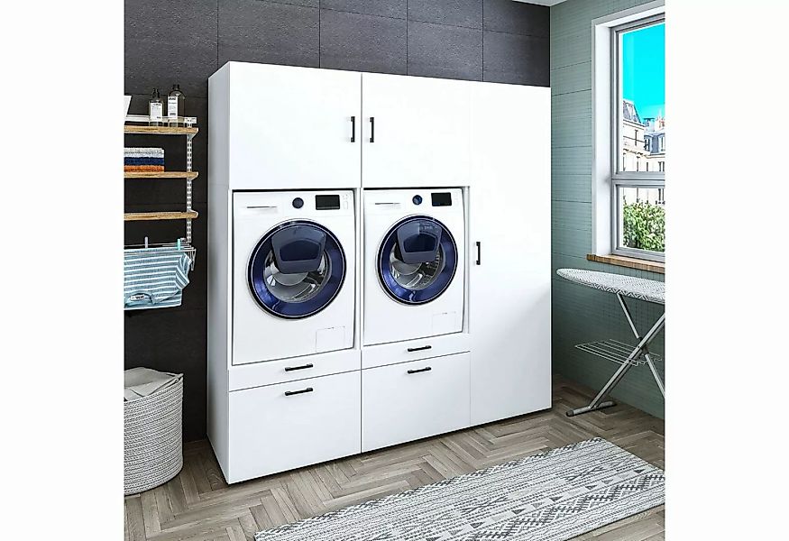Roomart Waschmaschinenumbauschrank (Roomart Waschmaschinen und Trocknerschr günstig online kaufen