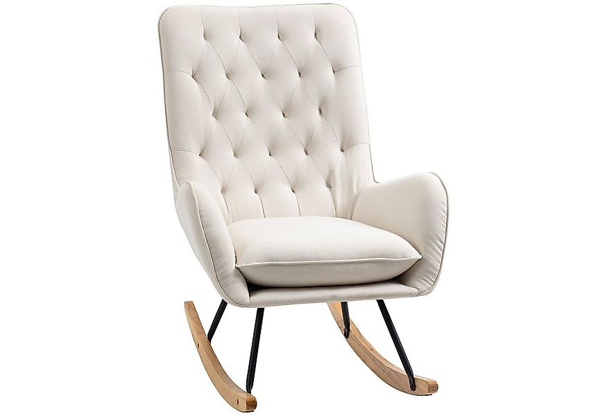 HOMCOM Schaukelstuhl Relaxsessel Schaukelsessel, Schwingsessel (Relaxstuhl, günstig online kaufen