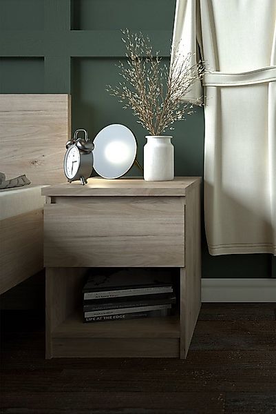 INOSIGN Nachttisch Naia, Nachtkommode, Nachtschrank, Beistelltisch, mit 1 S günstig online kaufen