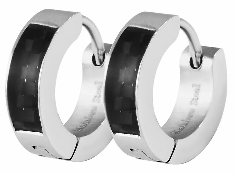 Adelia´s Paar Creolen "Unisex Ohrringe – Creole aus Edelstahl" Schöne Gesch günstig online kaufen