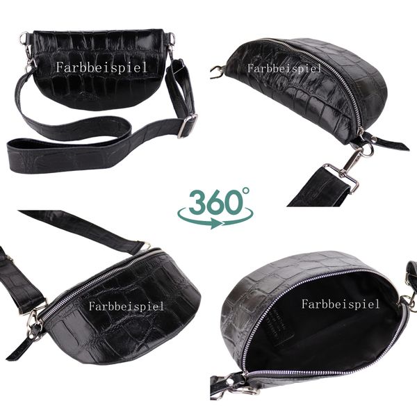 MIRROSI Bauchtasche UNISEX, Echtleder, Leder, Made günstig online kaufen