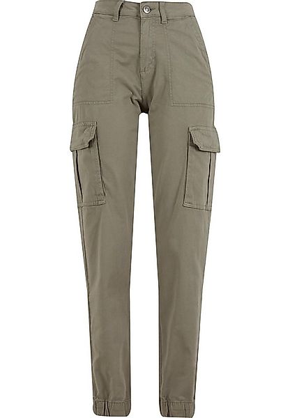 URBAN CLASSICS Stoffhose Urban Classics Damen Ladies Cotton Twill Utility P günstig online kaufen