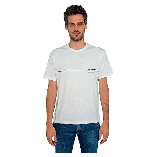 Pepe Jeans Gilbert Kurzärmeliges T-shirt 2XL Off White günstig online kaufen